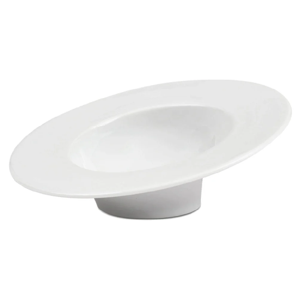 JB Prince R958 2-1/2 Oz Porcelain Slanted Deep Bowl 7 Inch White JB Prince R958 2-1/2 Oz Porcelain Slanted Deep Bowl 7 Inch White