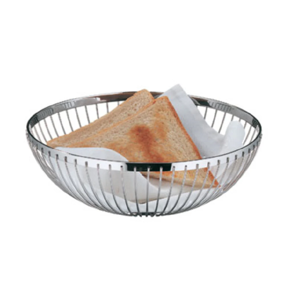 BauscherHepp 06.6575.6040 7-1/2 Inch Diameter Bread Basket Metal 18/10 Stainless Steel BauscherHepp 06.6575.6040 7-1/2 Inch Diameter Bread Basket Metal 18/10 Stainless Steel