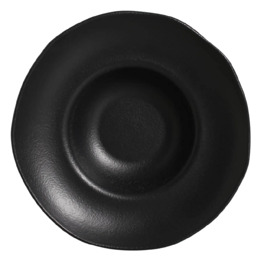 Porto Brasil 1201473901 11 Inch Deep Rim Plate 15.22 Oz Stoneware Matte Black Porto Brasil 1201473901 11 Inch Deep Rim Plate 15.22 Oz Stoneware Matte Black