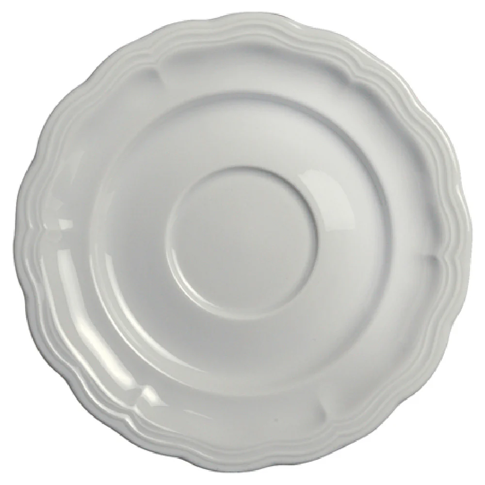 Steelite 6640V917 6.75 Inch Breakfast Saucer Round Porcelain Queen Ann