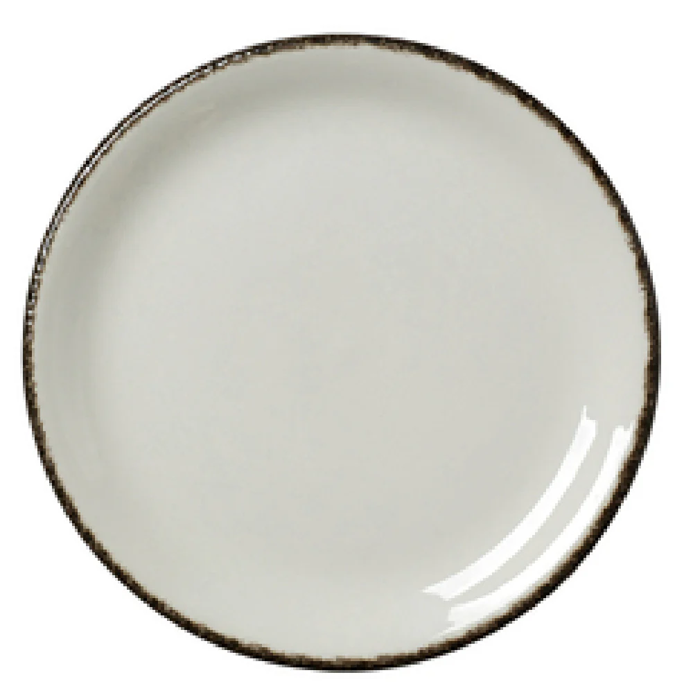 Steelite 17560568 6.0 Inch Dapple Charcoal Coupe Plate China 36 Packs Steelite 17560568 6.0 Inch Dapple Charcoal Coupe Plate China 36 Packs