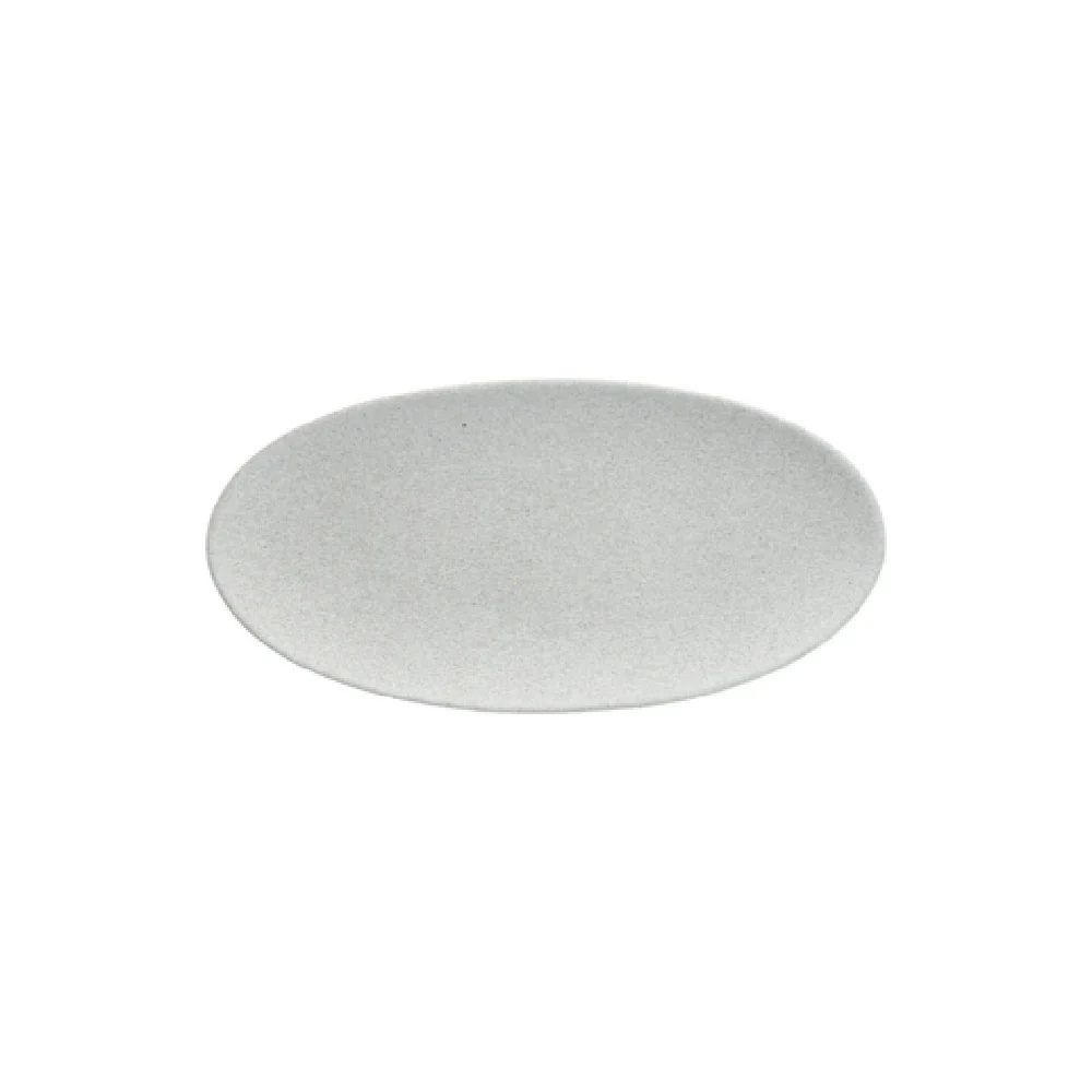 Fortessa 3300.728GY 9 Inch Paleo Ash Fish Platter Vitrified China Gray