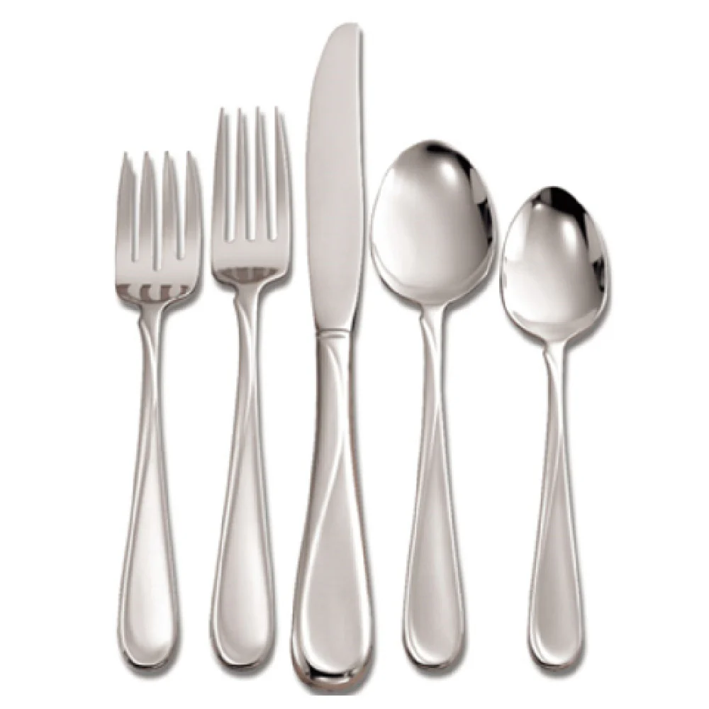 1880 Hospitality 2865SBLF 5-7/8 Inch Bouillon Spoon Stylized Accent Line 18/8 Stainless Steel 1880 Hospitality 2865SBLF 5-7/8 Inch Bouillon Spoon Stylized Accent Line 18/8 Stainless Steel
