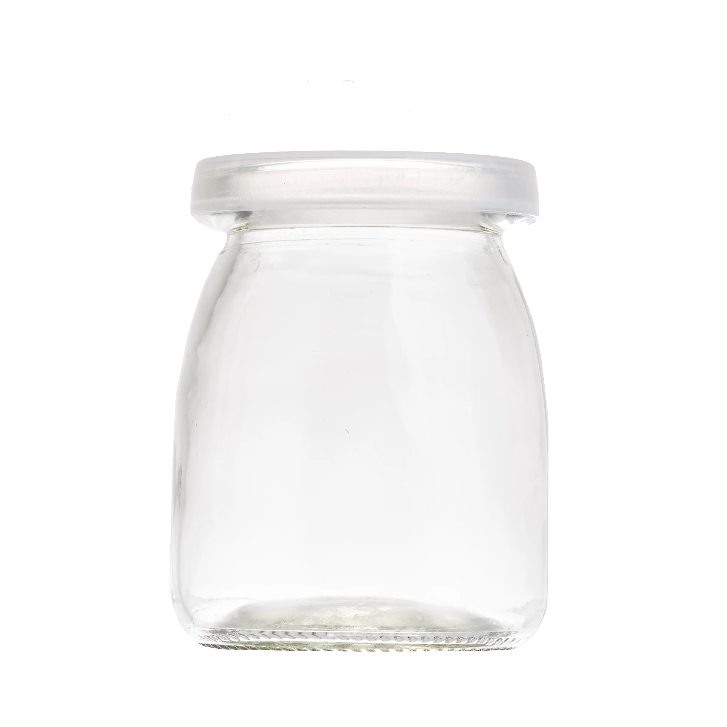 Tablecraft SGJ6 6 Oz Cash and Carry Single Serve Jar with Lid Glass 12 Packs Tablecraft SGJ6 6 Oz Cash and Carry Single Serve Jar with Lid Glass 12 Packs