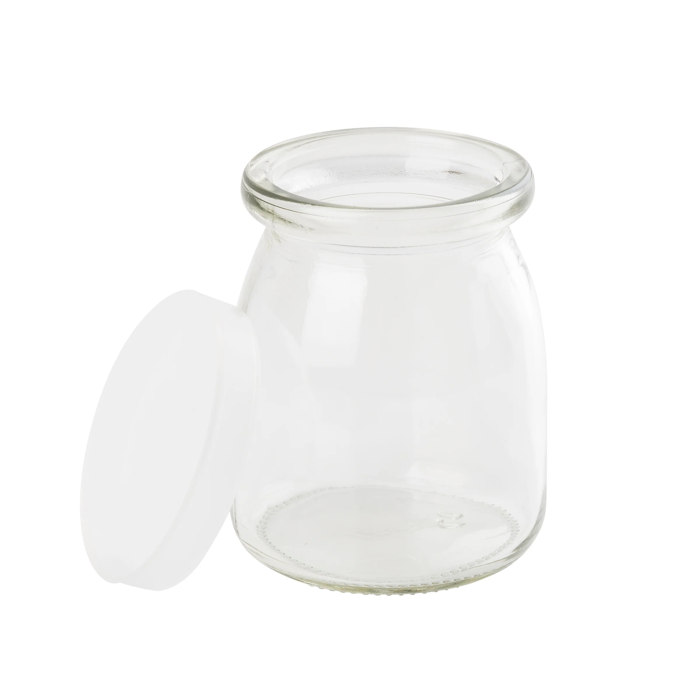 Tablecraft SGJ6 6 Oz Cash and Carry Single Serve Jar with Lid Glass 12 Packs Tablecraft SGJ6 6 Oz Cash and Carry Single Serve Jar with Lid Glass 12 Packs