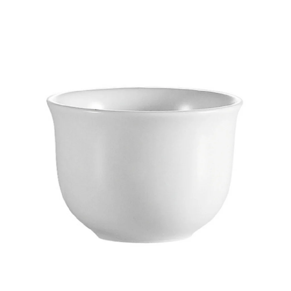 CAC China SHA-WC 2 Oz Sake Cup Porcelain Round Dishwasher Safe 4 Dozen