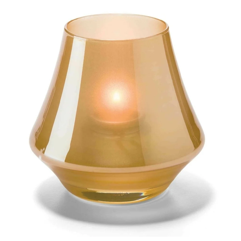 Hollowick 6955SG 2-3/4 Inch Bell Chime Votive Lamp Glass Satin Gold
