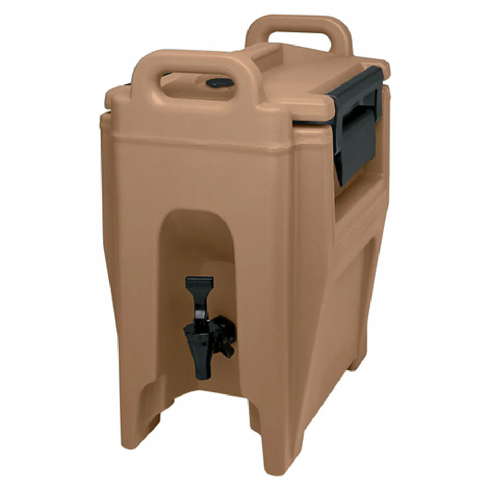 Cambro UC250157 2-3/4 Gallon Insulated Plastic Beverage Carrier Coffee Beige