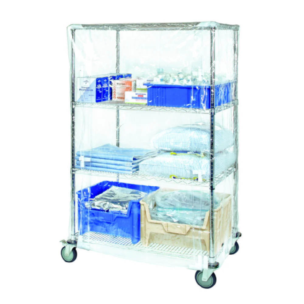 Quantum CC184874CVV 48 Inch Wire Cart Cover 10 Gauge Vinyl with Velcro Flap