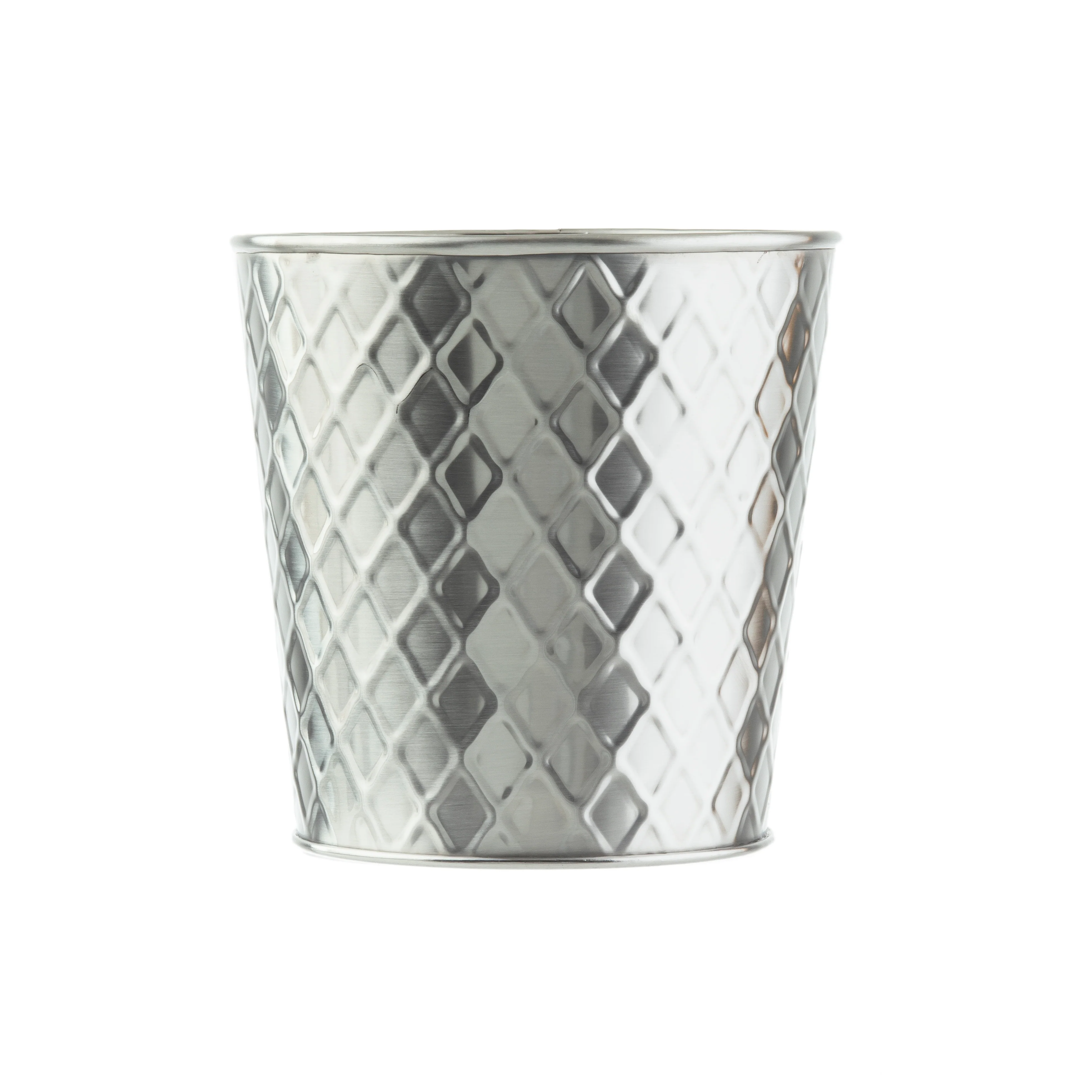 Tablecraft 10487 23 Oz Stainless Steel Round Cup with Descriptors Tablecraft 10487 23 Oz Stainless Steel Round Cup with Descriptors