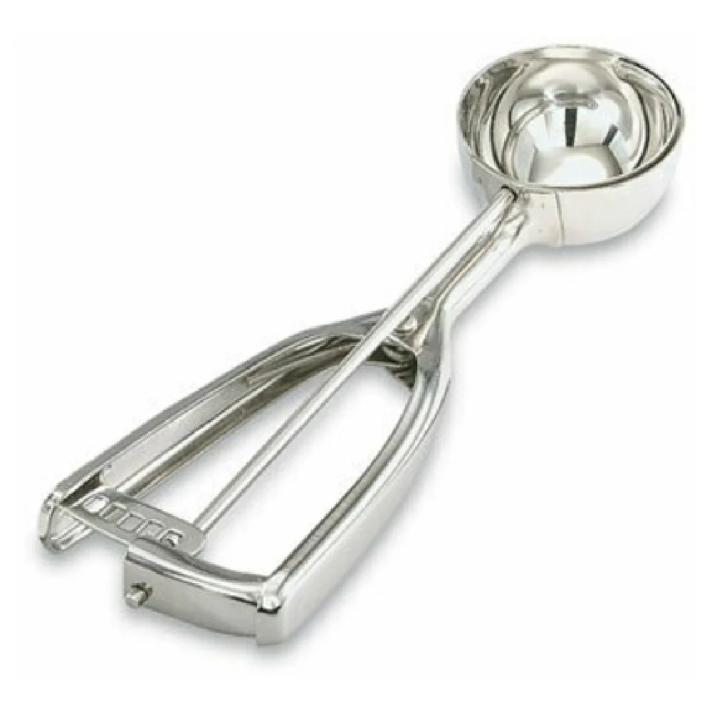 Vollrath 47155 1-3/8 Oz Disher Round Bowl Squeeze Handle Stainless Steel Vollrath 47155 1-3/8 Oz Disher Round Bowl Squeeze Handle Stainless Steel
