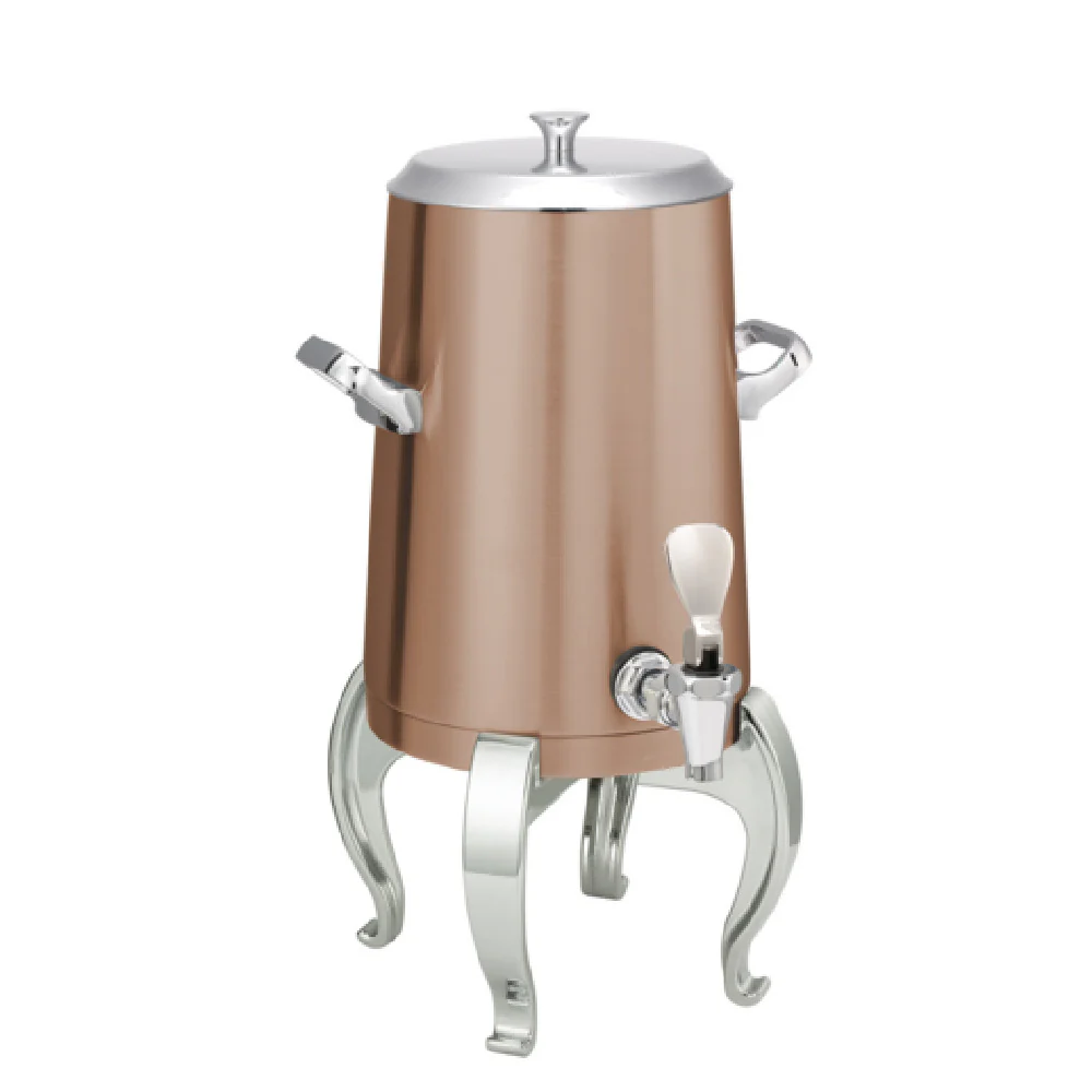 Service Ideas URN15VRGRGFL 12 Inch Vacuum Insulated Coffee Chafer Urn Rose Gold Service Ideas URN15VRGRGFL 12 Inch Vacuum Insulated Coffee Chafer Urn Rose Gold