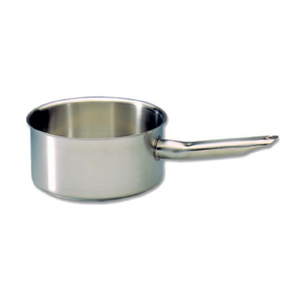 Matfer 691024 4-3/4 Quarts Sauce Pan with Reinforced Non-Drip Edge Stainless Steel
