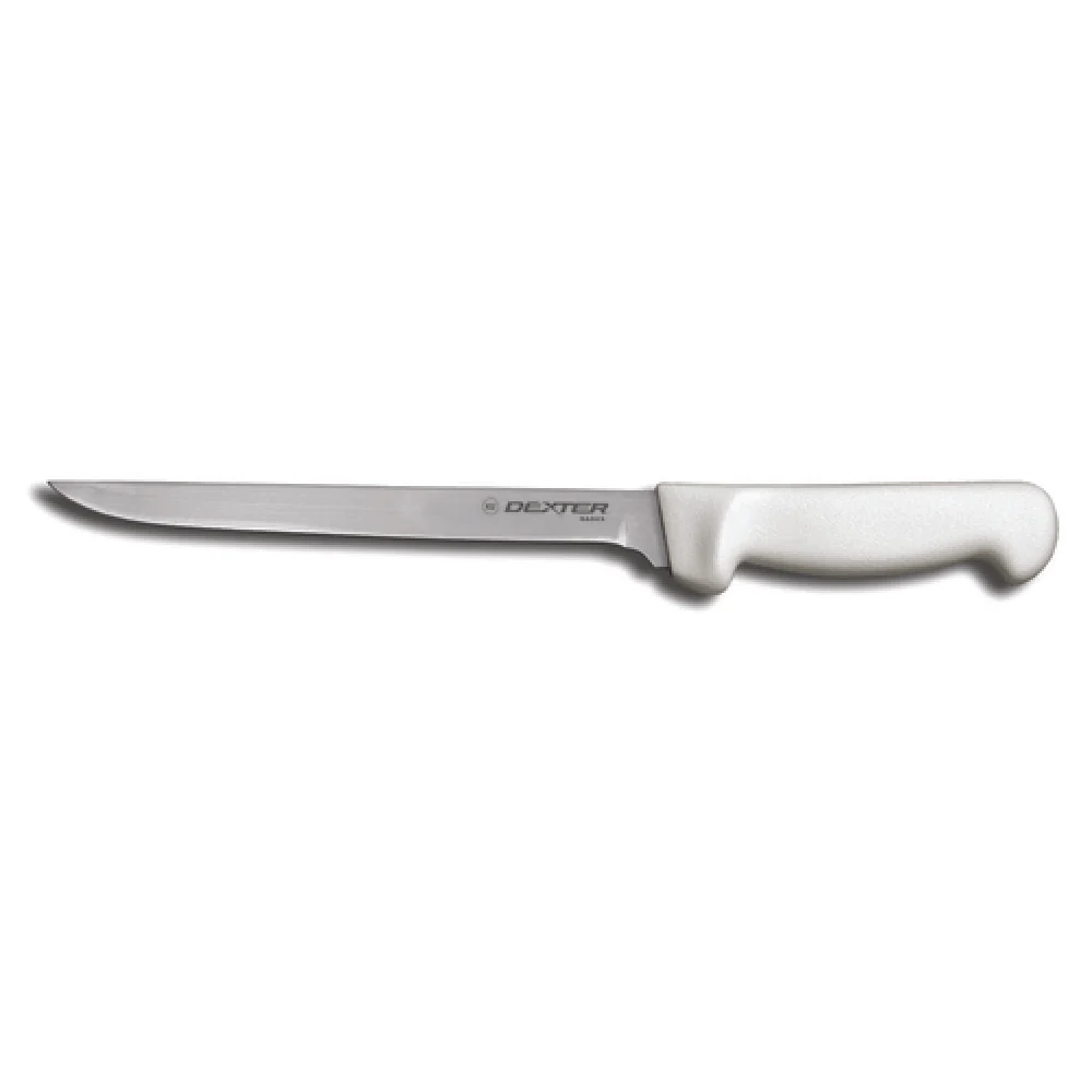 Dexter Russell P94812 7-Inch Blade 12-Inch Overall Length Knife Fillet High Carbon Steel White Polypropylene Handle Dexter Russell P94812 7-Inch Blade 12-Inch Overall Length Knife Fillet High Carbon Steel White Polypropylene Handle