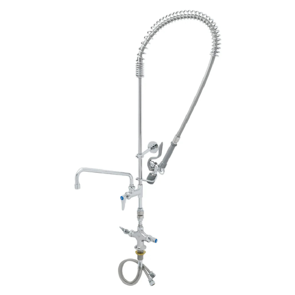 T&S Brass B-0113-12-CRVBC Pre-Rinse Faucet with 12 Inch Swing Nozzle and Vacuum Breaker T&S Brass B-0113-12-CRVBC Pre-Rinse Faucet with 12 Inch Swing Nozzle and Vacuum Breaker