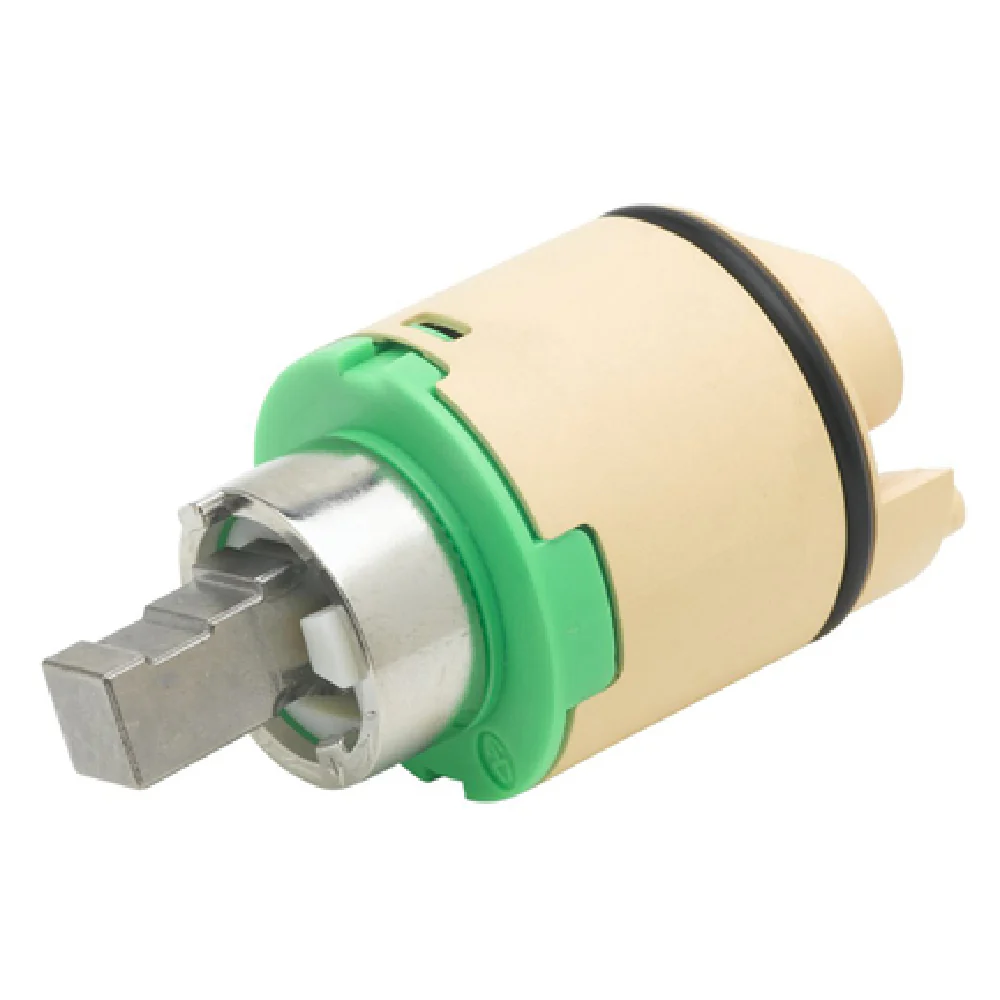 T&S Brass 013111-45 1.56 Inch Faucet Metal Stem Cartridge with Temperature Limit Stop