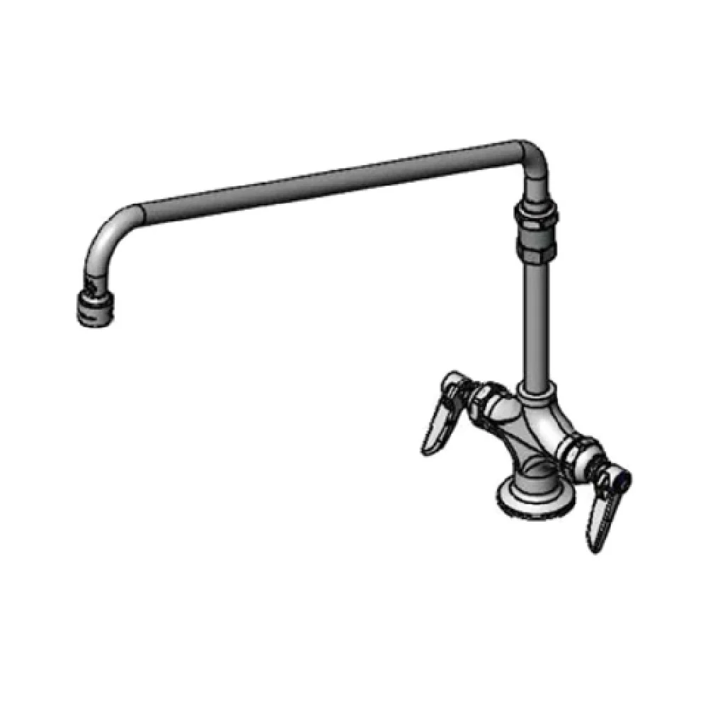 T&S Brass B-0270-144XVF22 18 Inch Pantry Mixing Faucet Vandal Resistant T&S Brass B-0270-144XVF22 18 Inch Pantry Mixing Faucet Vandal Resistant