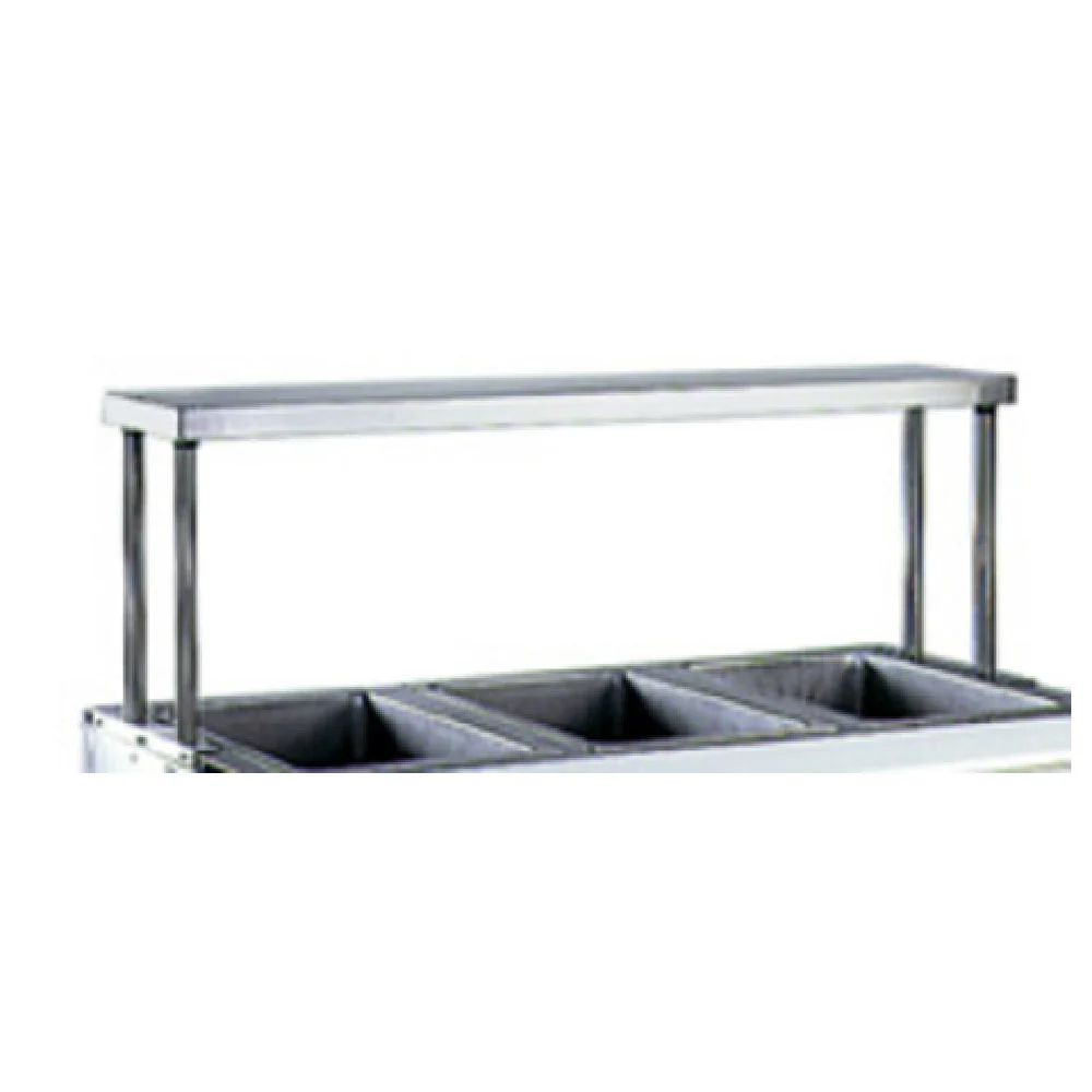 Eagle OS-HT4 63-1/2 Inch Overshelf Table Mount Stainless Steel with Single Deck Eagle OS-HT4 63-1/2 Inch Overshelf Table Mount Stainless Steel with Single Deck