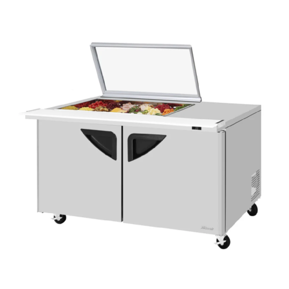 Turbo Air TST-60SD-18M-N-GL(-LW) 60 Inch Super Deluxe Sandwich Salad Prep Station