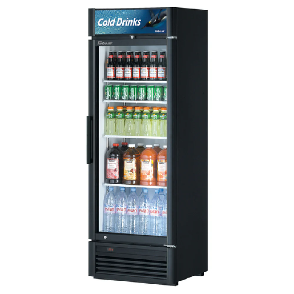 Turbo Air TGM-15SD-N6 26 Inch Super Deluxe Refrigerated Merchandiser 14.43 Cu Ft