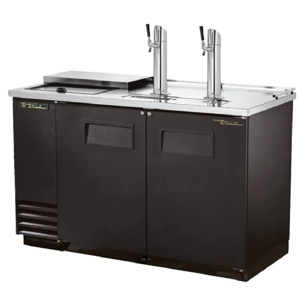 True Refrigeration TDD-2CT-HC 58 Inch Club Top Draft Beer Cooler with Stainless Steel Countertop True Refrigeration TDD-2CT-HC 58 Inch Club Top Draft Beer Cooler with Stainless Steel Countertop