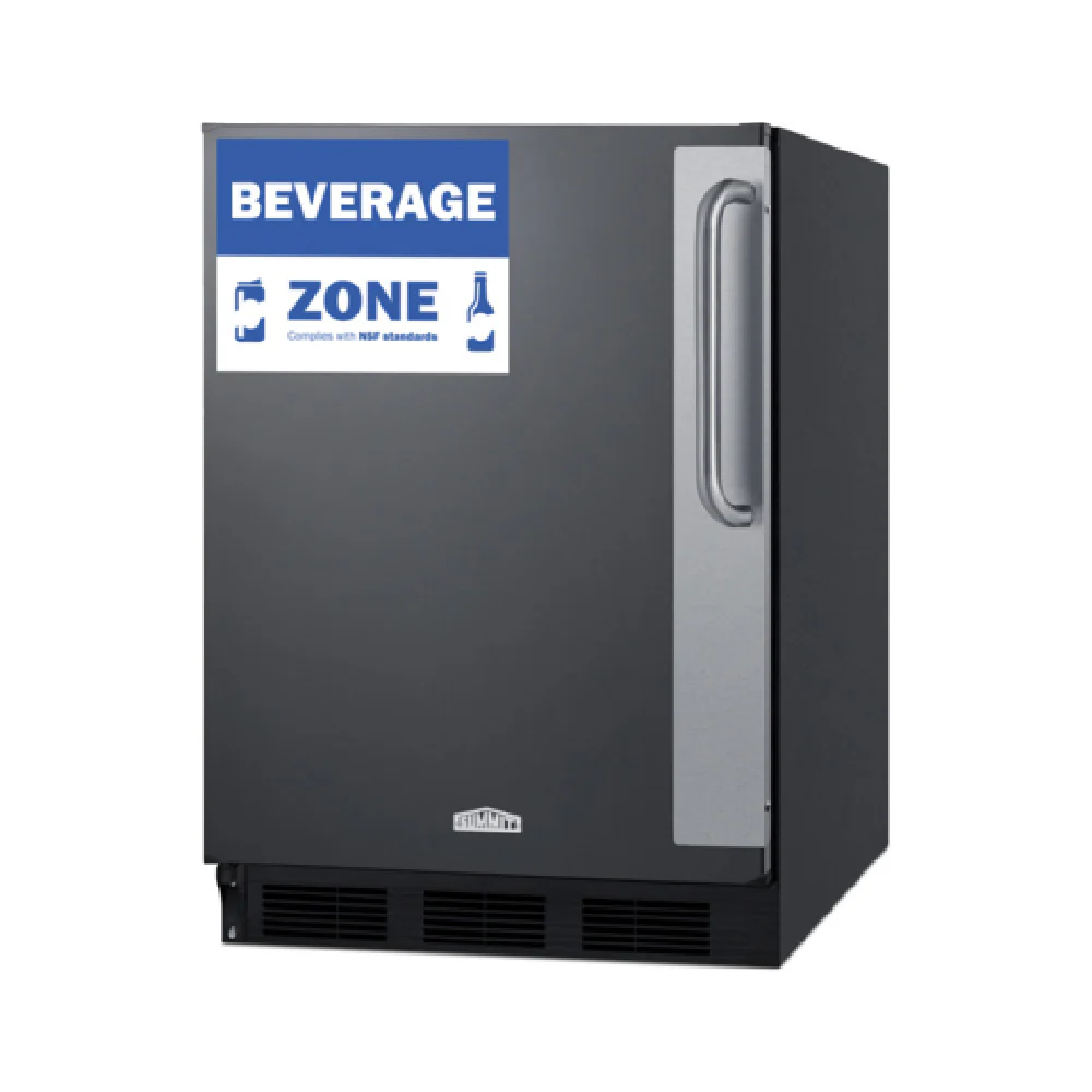 Summit FF6BK7BZADALHD 24 Inch 5.5 cu.ft ADA Compliant All-refrigerator Black Summit FF6BK7BZADALHD 24 Inch 5.5 cu.ft ADA Compliant All-refrigerator Black