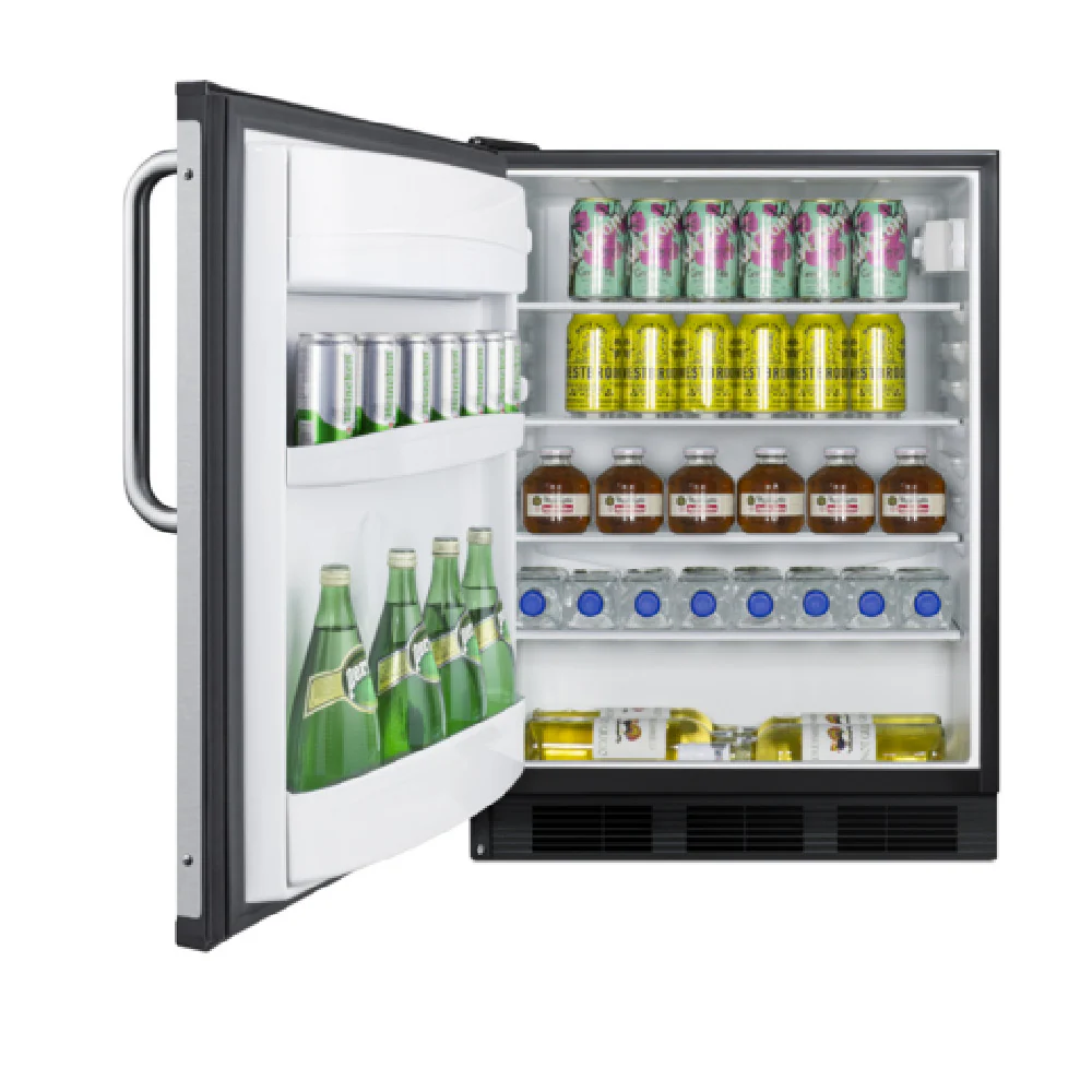 Summit FF6BK7BZADALHD 24 Inch 5.5 cu.ft ADA Compliant All-refrigerator Black Summit FF6BK7BZADALHD 24 Inch 5.5 cu.ft ADA Compliant All-refrigerator Black
