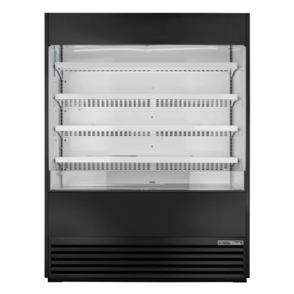 True Refrigeration TOAM-60-HC~NSL01 60 Inch Vertical Air Curtain Merchandiser with 4 Tiers Stainless Steel True Refrigeration TOAM-60-HC~NSL01 60 Inch Vertical Air Curtain Merchandiser with 4 Tiers Stainless Steel