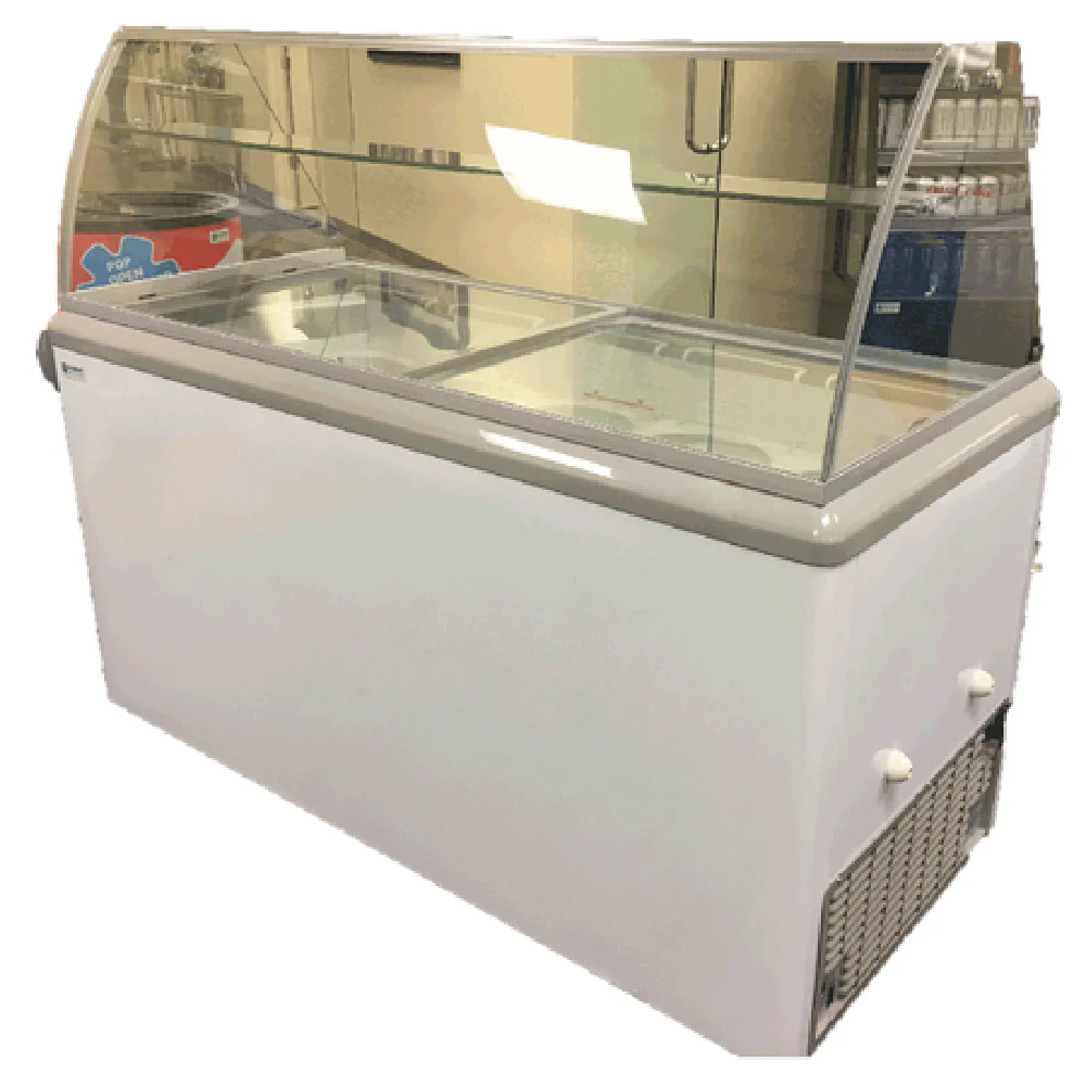 Excellence HBD-10HC 59-1/2 Inch Ice Cream Dipping Cabinet 16.5 Cu. Ft. Capacity