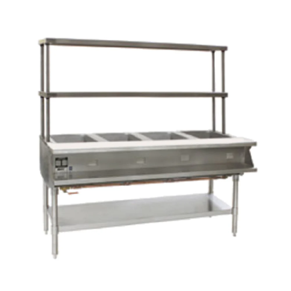 Eagle SHT4-240-FM-X 63-1/2 Inch Electric Hot Food Table with 4 Sealed Wells