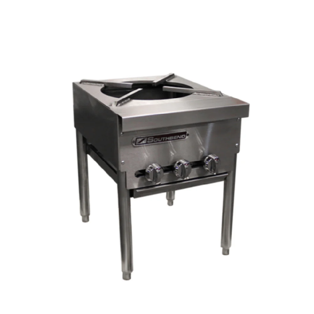 Southbend SPR-1J_NAT 18 Inch Single Gas Stock Pot Range with 3-ring Burner 120000 BTU