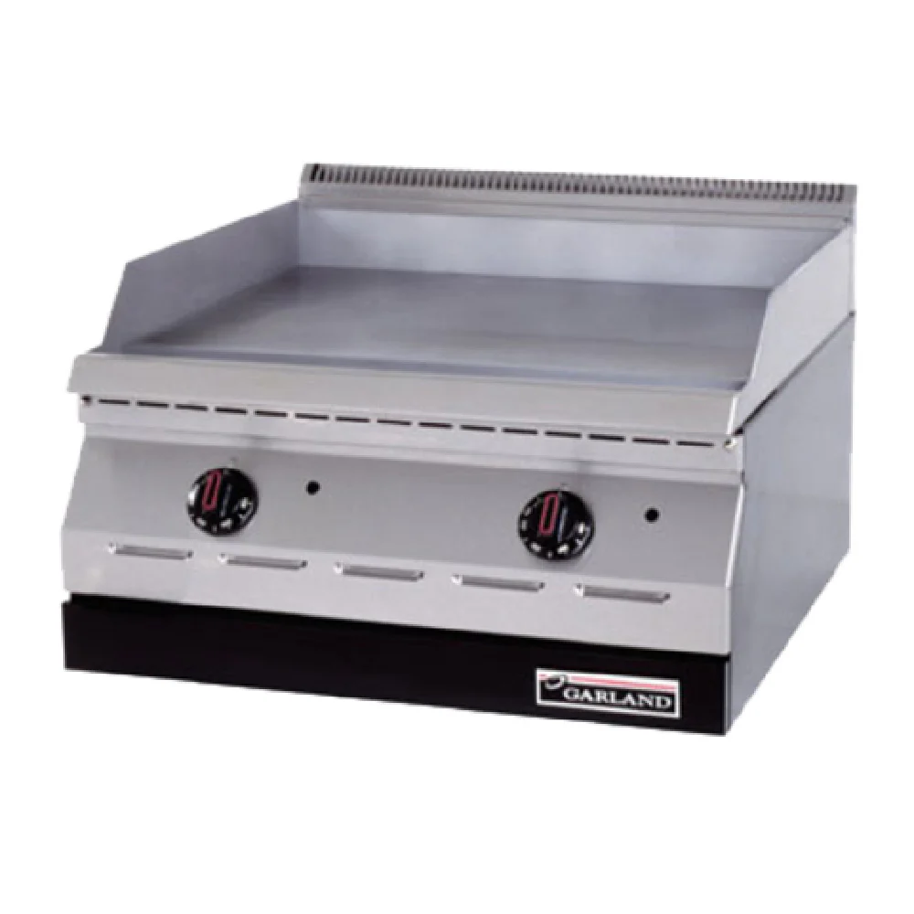 Garland GD-24G_LP 24 Inch Countertop Gas Griddle with 40,000 BTU Garland GD-24G_LP 24 Inch Countertop Gas Griddle with 40,000 BTU