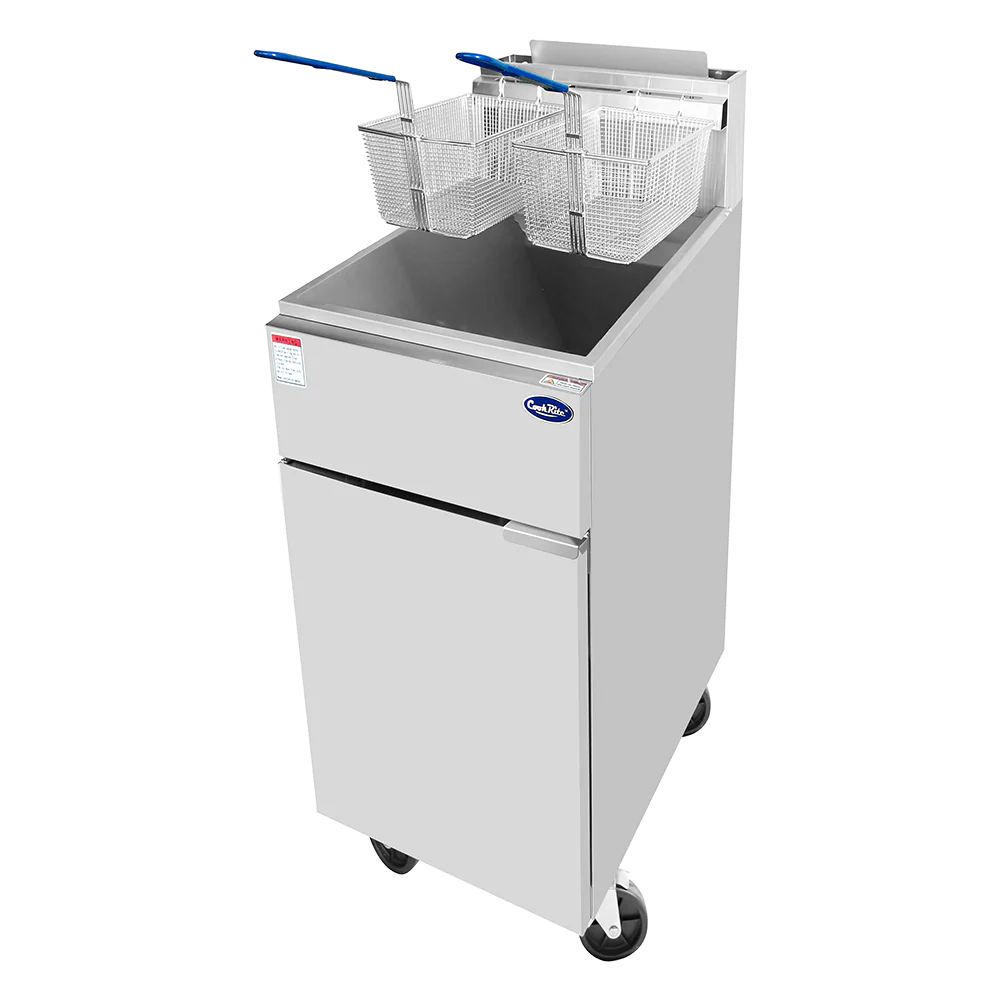 Atosa ATFS-40ES-LP Deep Fryer LP Gas Floor Model Atosa ATFS-40ES-LP Deep Fryer LP Gas Floor Model