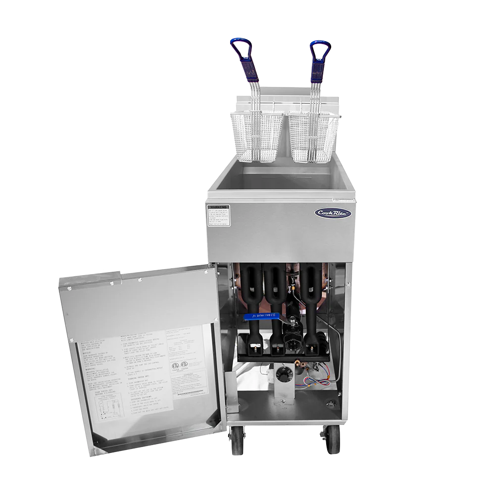 Atosa ATFS-40ES-LP Deep Fryer LP Gas Floor Model Atosa ATFS-40ES-LP Deep Fryer LP Gas Floor Model