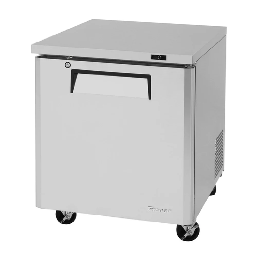 Turbo Air MUF-28-N 27 Inch Undercounter Freezer Gas Stainless Steel with Self-Cleaning Condenser