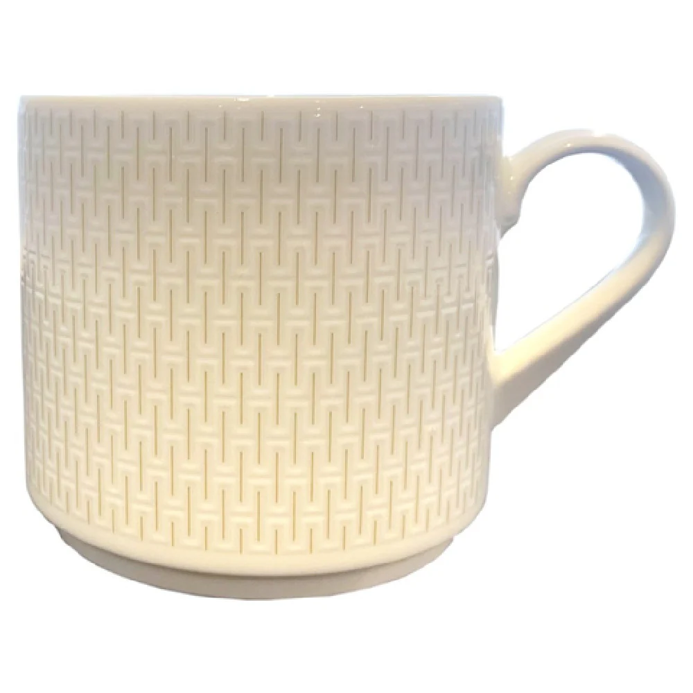 BauscherHepp 695122-425264 7.4 Oz Cup Stackable Porcelain Purity by Bauscher