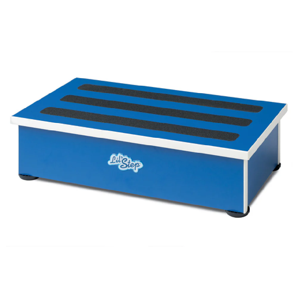 Ozark River Manufacturing AC-01-STPB 22-3/4 Inch Melamine Step Ladder Blue with Grip Tape