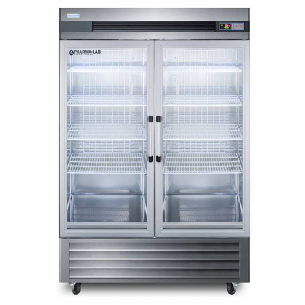 Summit ARG49ML 56 Inch Medical Refrigerator 49 cu ft Reach-in Two-section Stainless Steel