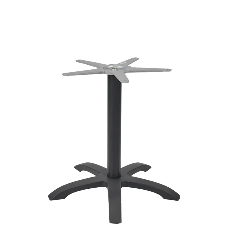 emuamericas, llc A1362-22 30 Inch Dining Table Base Aluminum 5-cross Design for Indoor Outdoor