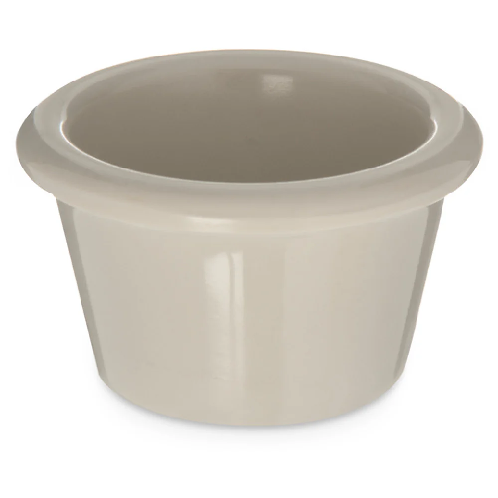Carlisle S27542 1-1/2 Oz Ramekin Smooth Dishwasher Safe Stain Resistant Melamine Bone Carlisle S27542 1-1/2 Oz Ramekin Smooth Dishwasher Safe Stain Resistant Melamine Bone
