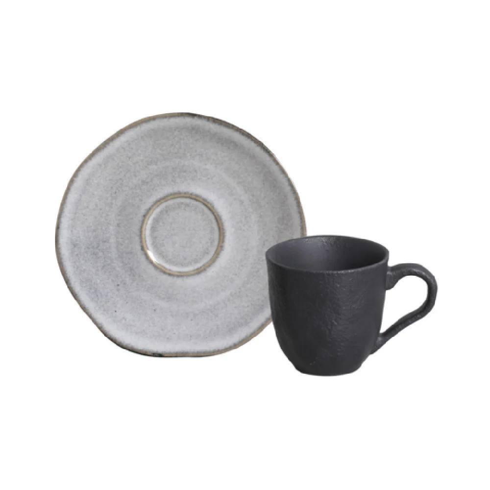 Porto Brasil 3514110501 2.72 Inch 4.06 Oz Coffee Cup and Organic Saucer