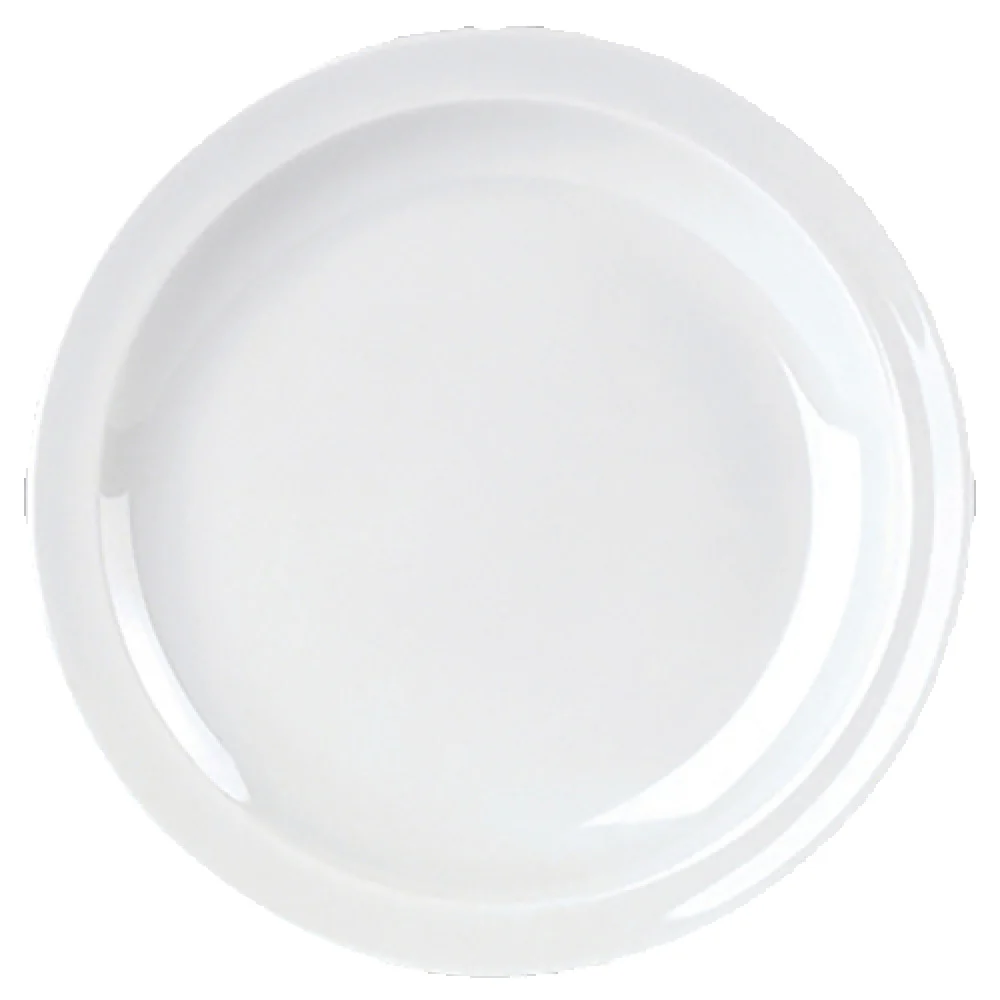 Steelite 11010255 9 Inch Diameter Fully Vitrified White Ceramic Plate