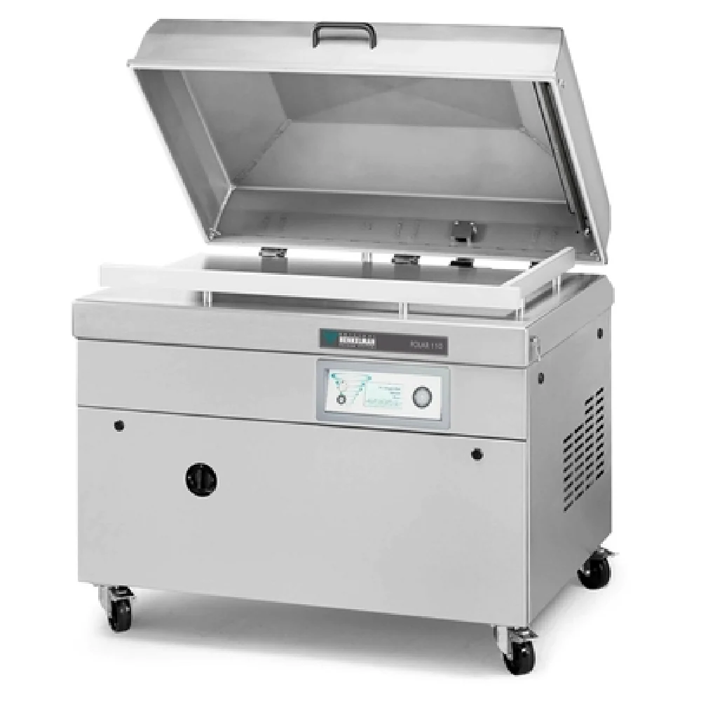 Invacus POLAR 110 COMBIVAC 41-3/10 Inch Vacuum Packaging Machine Floor Model Stainless Steel with Dual Seal Bars Invacus POLAR 110 COMBIVAC 41-3/10 Inch Vacuum Packaging Machine Floor Model Stainless Steel with Dual Seal Bars