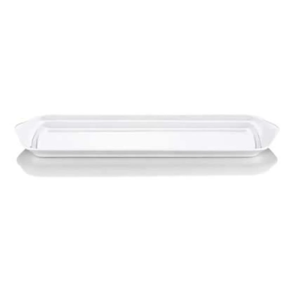 Steelite 6634V861 14.75 Inch Oblong Cake Platter Porcelain General Collection