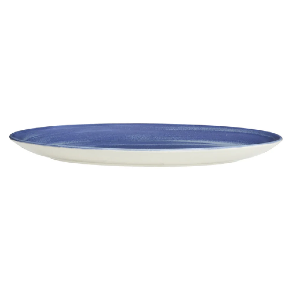 Steelite 17770145 13.5 Inch Oval Coupe Platter Bluestone Alumina Vitrified Steelite 17770145 13.5 Inch Oval Coupe Platter Bluestone Alumina Vitrified