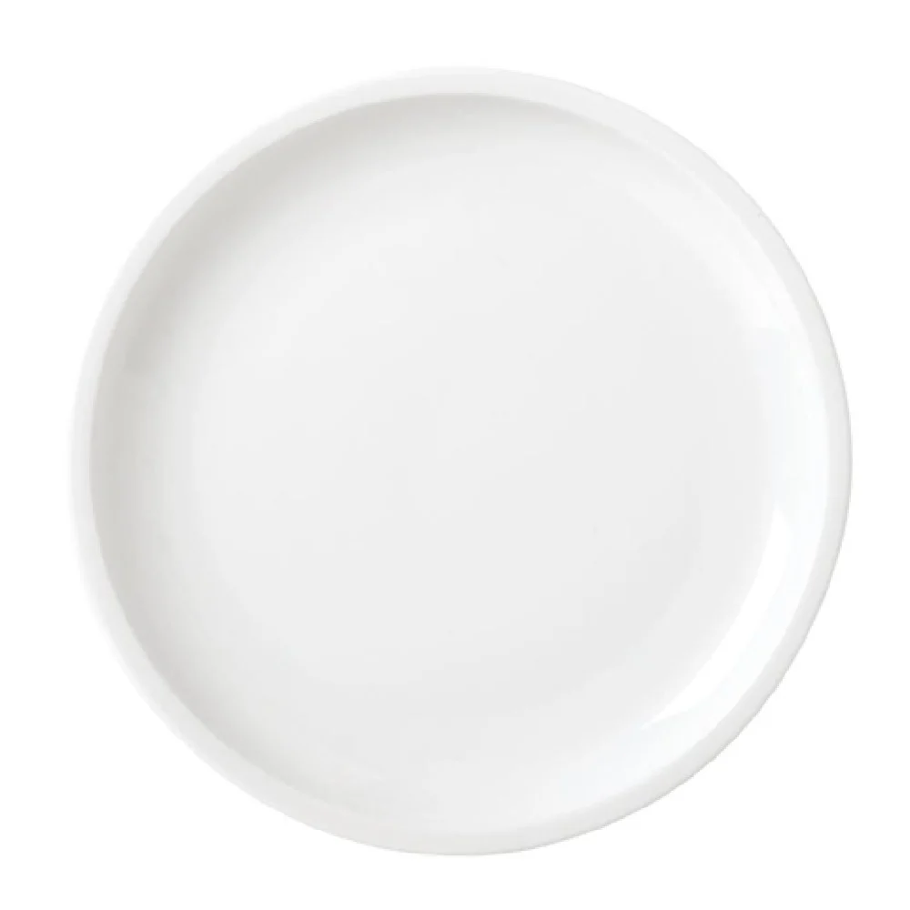 Libbey 999023150 9 Inch Round Healthcare Pellet Plate with Polished Foot Porcelain Lunar White Libbey 999023150 9 Inch Round Healthcare Pellet Plate with Polished Foot Porcelain Lunar White