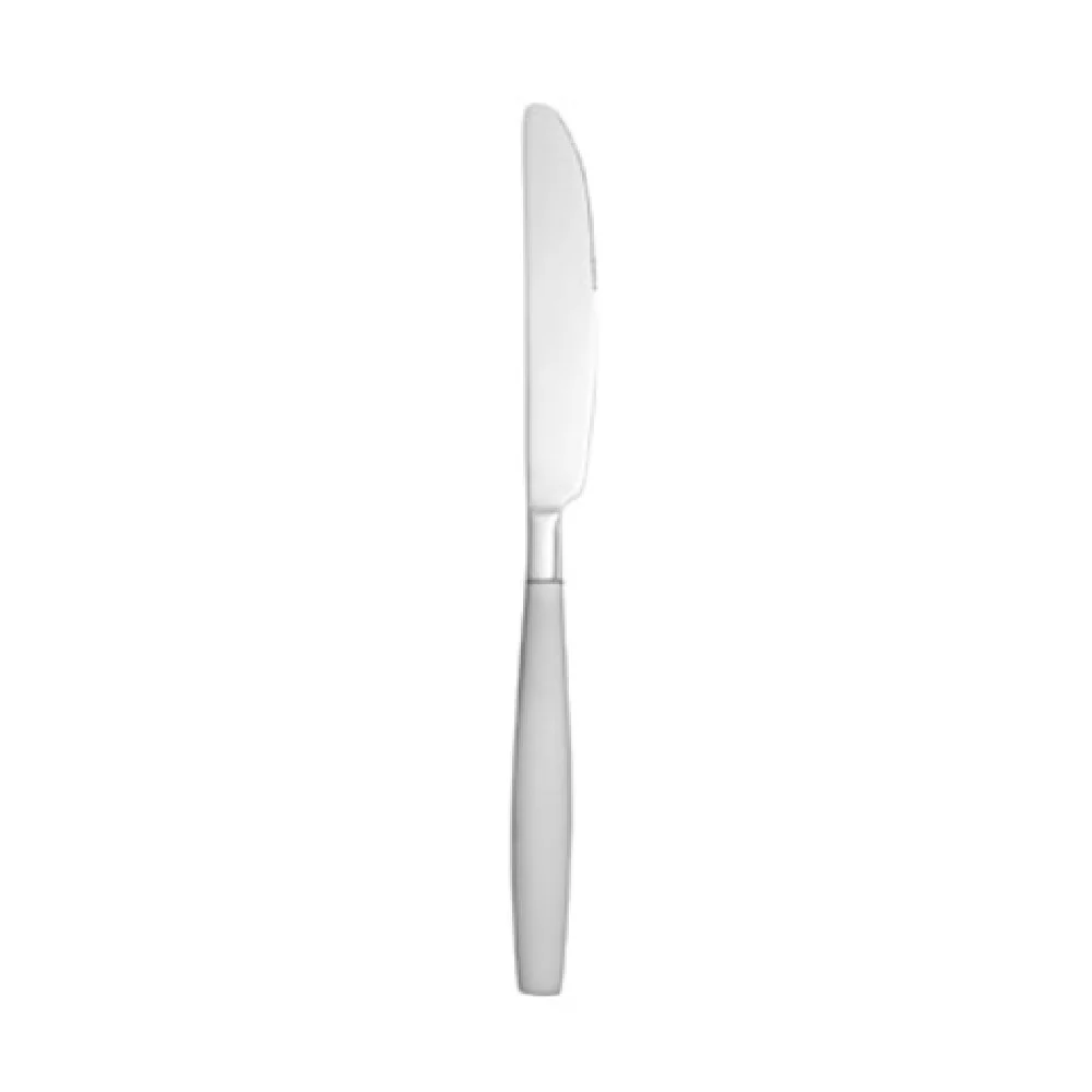 1880 Hospitality B485KDTF 9 Inch Dinner Knife Solid Handle Mirror Finish 18/0 Stainless Steel