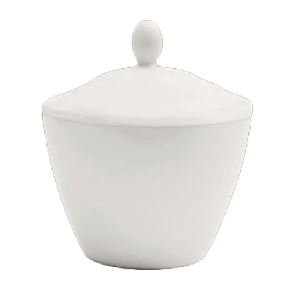 Steelite 11010849 Sugar Pot Madison Lid Alumina Vitrified China Steelite 11010849 Sugar Pot Madison Lid Alumina Vitrified China