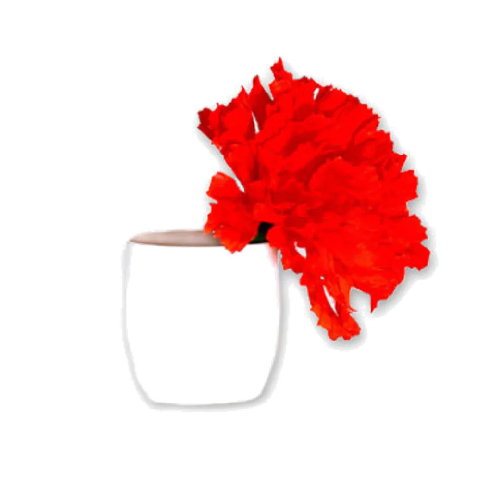 Town 51401/DZ 1-1/2 Oz Ceramic Sake Cup White sold per dozen