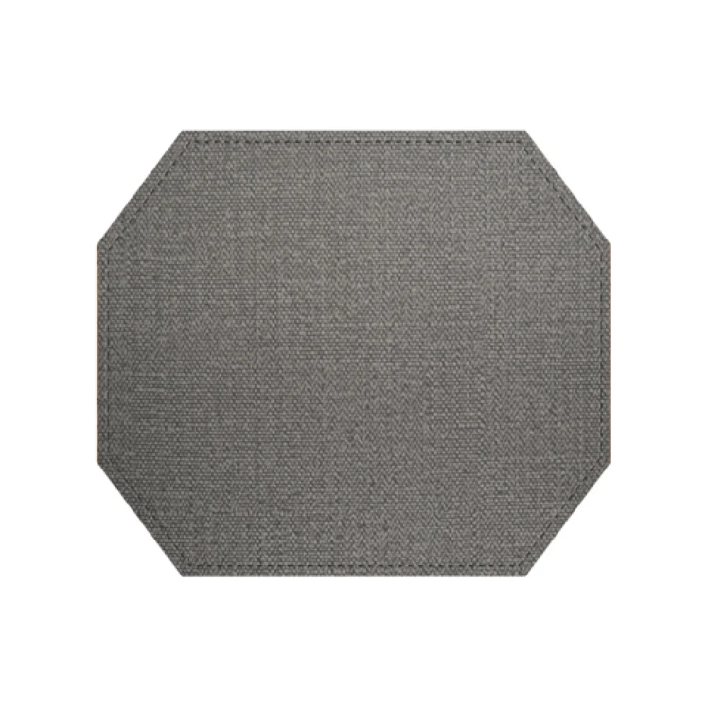 Risch PLACEMATDXOCT-MILAN 15 Inch Milan Simulated Woven Vinyl Placemat Risch PLACEMATDXOCT-MILAN 15 Inch Milan Simulated Woven Vinyl Placemat